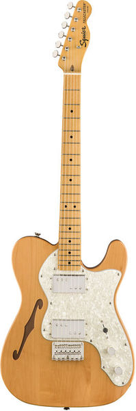 La guitare électrique Fender SQ CV 70s Tele Thinline MN NAT | Test, Avis & Comparatif | E.G.L