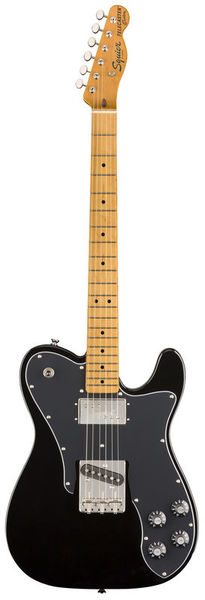 La guitare électrique Fender SQ CV 70s Tele CSTM MN BK | Test, Avis & Comparatif | E.G.L