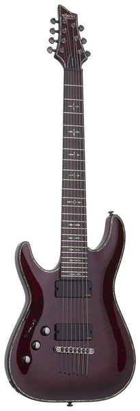 La guitare électrique Schecter Hellraiser C-7 Black Cherry LH | Test, Avis & Comparatif | E.G.L