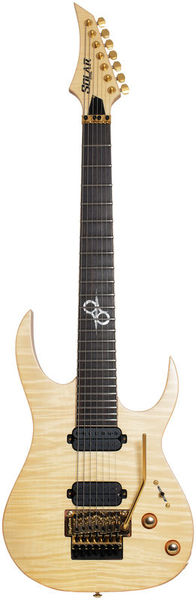 La guitare électrique Solar Guitars SB1.7FRFM Flame Natural | Test, Avis & Comparatif | E.G.L