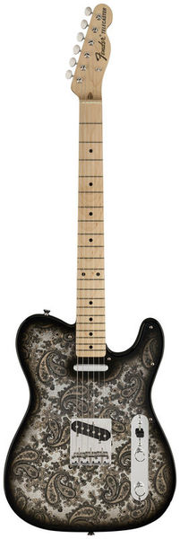 La guitare électrique Fender LTD Japan Tele Black Paisley | Test, Avis & Comparatif | E.G.L