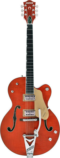 La guitare électrique Gretsch G6120TFM-BSNV Brian Setzer OS | Test, Avis & Comparatif | E.G.L