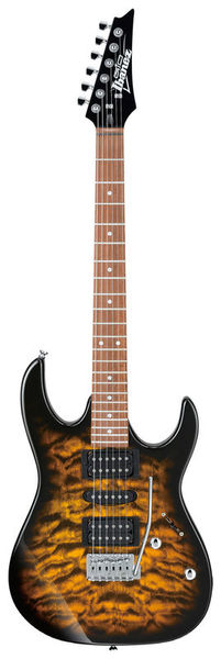 La guitare électrique Ibanez GRX70QA-SB GIO | Test, Avis & Comparatif | E.G.L