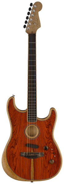 La guitare électrique Fender AM Acoustasonic Strat Cocobolo | Test, Avis & Comparatif | E.G.L