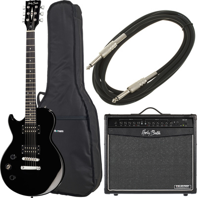 La guitare électrique Harley Benton SC-200LH BK Student Ser Bundle | Test, Avis & Comparatif | E.G.L