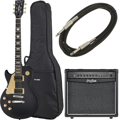 La guitare électrique Harley Benton SC-400LH SBK Classic Se Bundle | Test, Avis & Comparatif | E.G.L