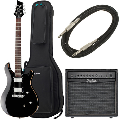 La guitare électrique Harley Benton CST-24 BK Bundle | Test, Avis & Comparatif | E.G.L