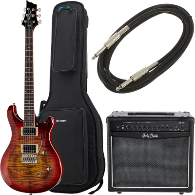 La guitare électrique Harley Benton CST-24T Paradise Flame Bundle | Test, Avis & Comparatif | E.G.L