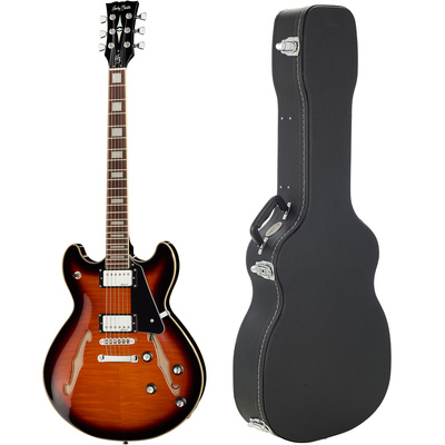 La guitare électrique Harley Benton HB-35Plus Vintage Burst Bundle | Test, Avis & Comparatif | E.G.L