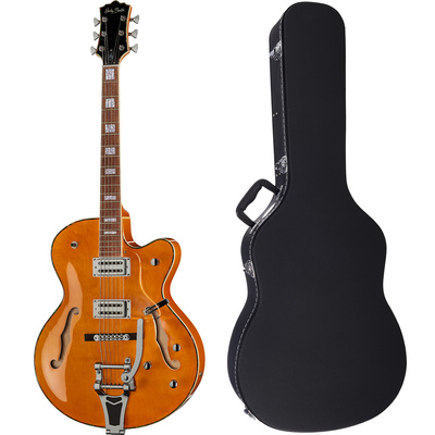 La guitare électrique Harley Benton BigTone Vintage Orange w/Case | Test, Avis & Comparatif | E.G.L