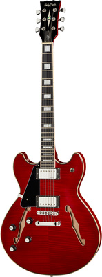 La guitare électrique Harley Benton HB-35Plus LH Cherry B-Stock | Test, Avis & Comparatif | E.G.L