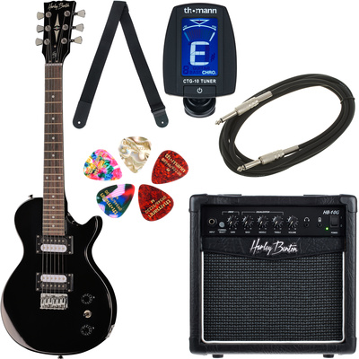 La guitare électrique Harley Benton SC-200BK Mini Bundle | Test, Avis & Comparatif | E.G.L