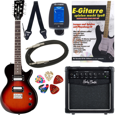 La guitare électrique Harley Benton SC-200VS Mini Bundle | Test, Avis & Comparatif | E.G.L