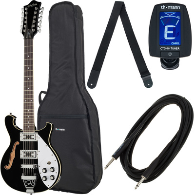 La guitare électrique Harley Benton RB-612BK Classic Series Bundle | Test, Avis & Comparatif | E.G.L