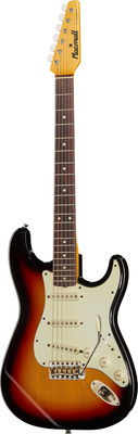 Macmull Guitars S-Classic RW 3 Tone Sunburst