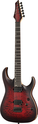 La guitare électrique Harley Benton Amarok-BT BKRD Quilted B-Stock | Test, Avis & Comparatif | E.G.L