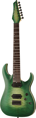 La guitare électrique Harley Benton Amarok-7 EGNT Quilted B-Stock | Test, Avis & Comparatif | E.G.L