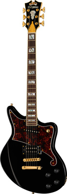 La guitare électrique DAngelico Deluxe Bedford Black | Test, Avis & Comparatif | E.G.L