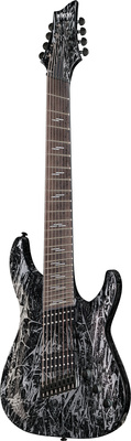 La guitare électrique Schecter C-8 Multiscale Silver Mountain | Test, Avis & Comparatif | E.G.L