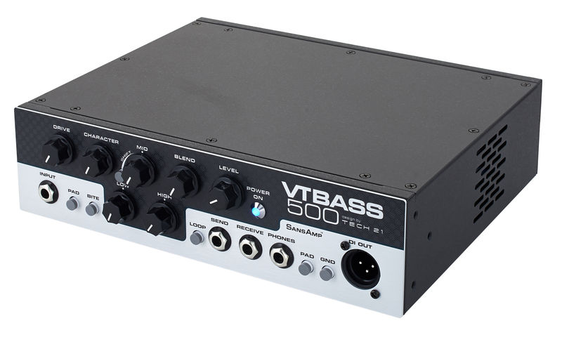 Tête d'ampli basse Tech 21 Bass VT 500 | Test, Avis & Comparatif