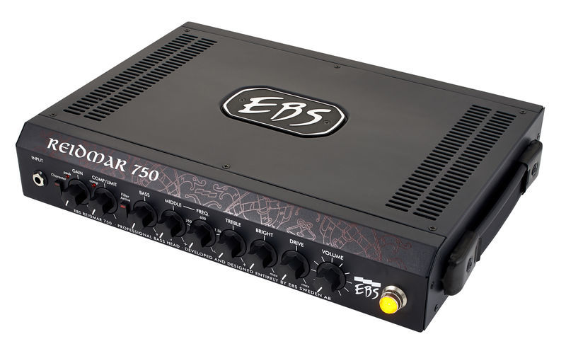 Tête d'ampli basse EBS Reidmar 750 Bass Amp Head | Test, Avis & Comparatif