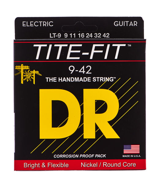 Cordes guitare DR Strings LT-9 Tite Fit | Test, Avis & Comparatif