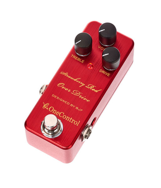 La Pédale d'effet One Control Strawberry Red Overdrive - Photos, Tests & Avis