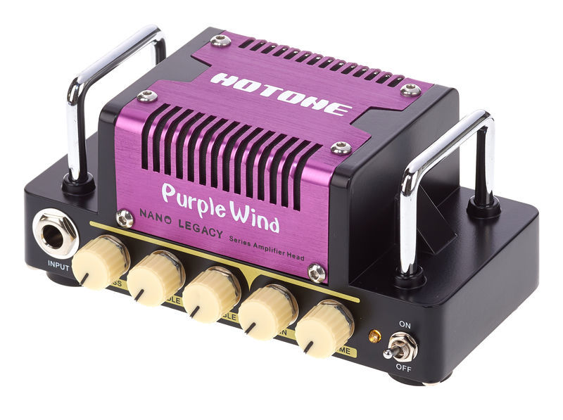 La tête d'ampli pour guitare électrique HoTone Nano Legacy Purple Wind | Test, Avis & Comparatif