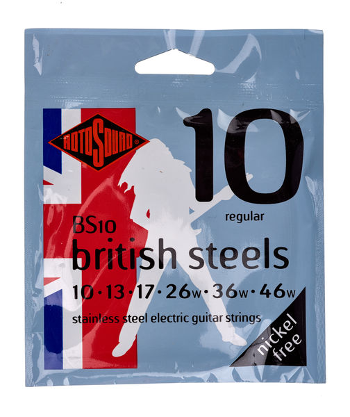 Cordes guitare Rotosound BS10 British Steels | Test, Avis & Comparatif