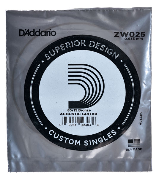 Cordes guitare Daddario ZW025 Single String | Test, Avis & Comparatif