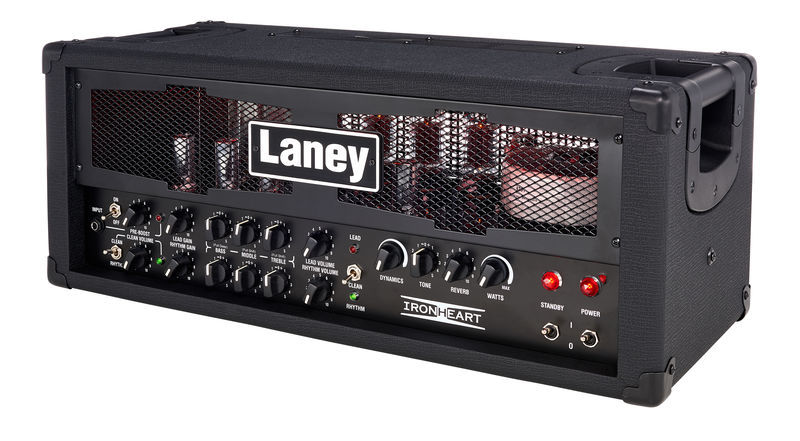 La tête d'ampli pour guitare électrique Laney IRT120H Ironheart | Test, Avis & Comparatif