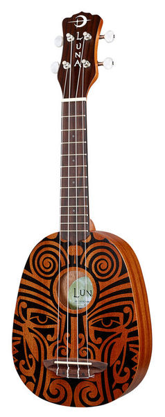 Le ukulélé Luna Guitars Uke Tribal Pineapple | Test, Avis & Comparatif