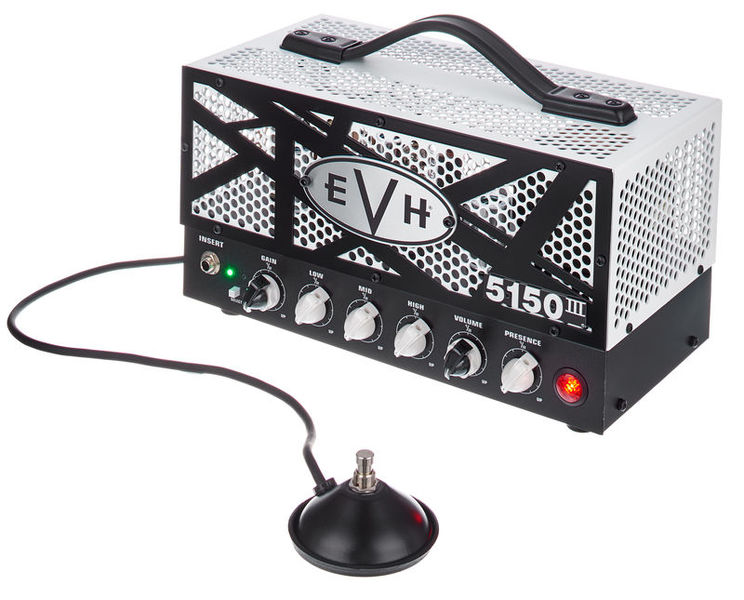 La tête d'ampli pour guitare électrique Evh 5150 III 15W LBXII Top | Test, Avis & Comparatif