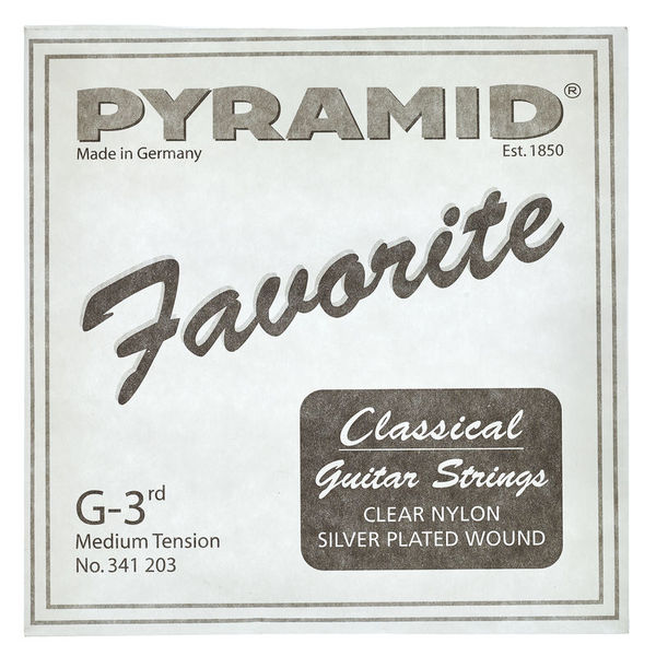 Cordes guitare Pyramid G 3 Nylon | Test, Avis & Comparatif