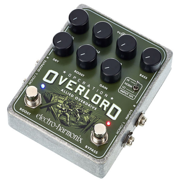 La Pédale d'effet Electro Harmonix Overlord Overdrive/Boost - Photos, Tests & Avis