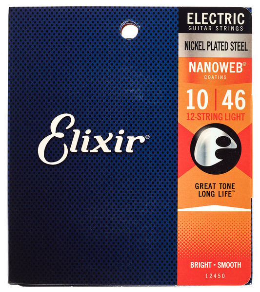 Cordes guitare Elixir 12450 Nanoweb 12 String | Test, Avis & Comparatif