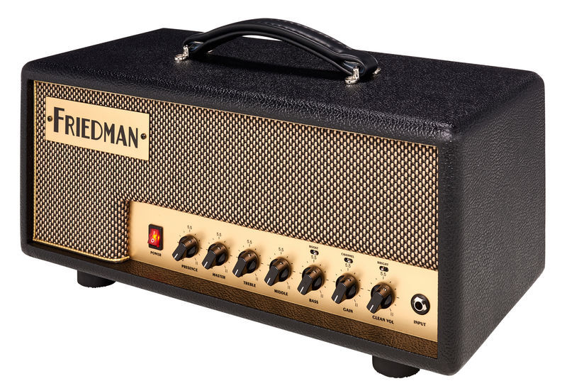 La tête d'ampli pour guitare électrique Friedman Runt-20 Head | Test, Avis & Comparatif