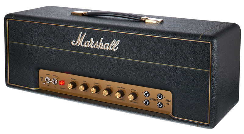 La tête d'ampli pour guitare électrique Marshall JTM45/2245 | Test, Avis & Comparatif