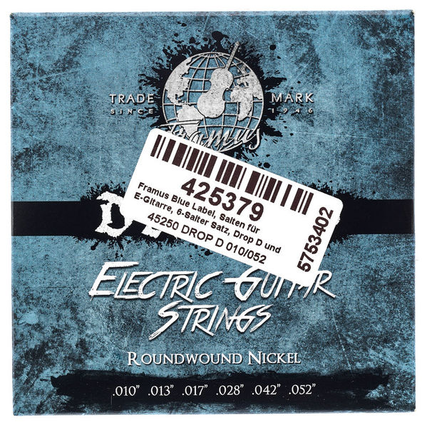 Cordes guitare Framus Blue Label Strings Set 10-52 | Test, Avis & Comparatif
