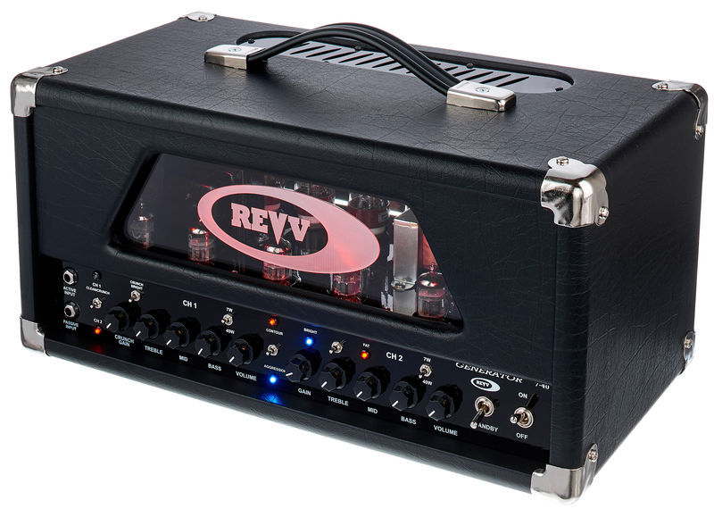 La tête d'ampli pour guitare électrique Revv Generator 7-40 MKII BK | Test, Avis & Comparatif