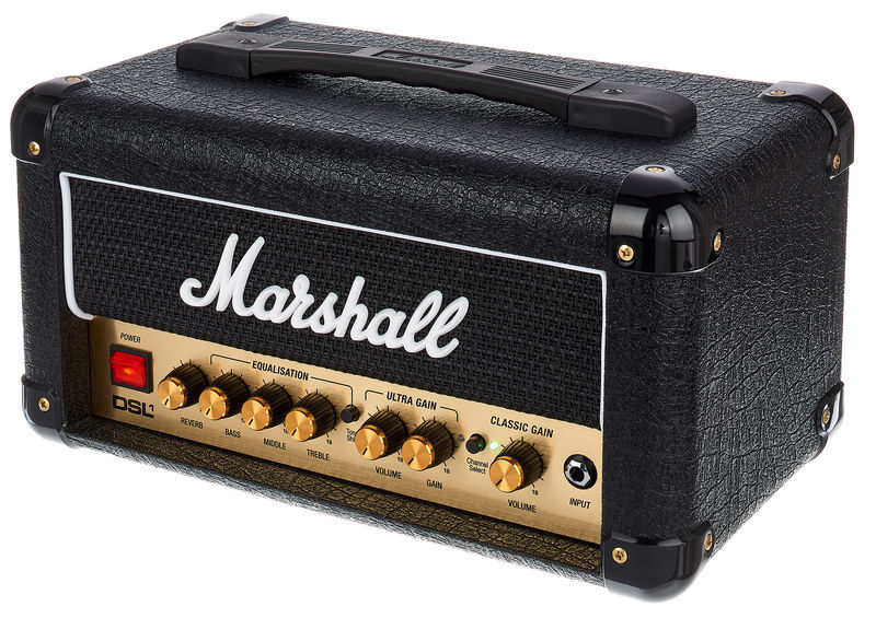 La tête d'ampli pour guitare électrique Marshall DSL1HR | Test, Avis & Comparatif