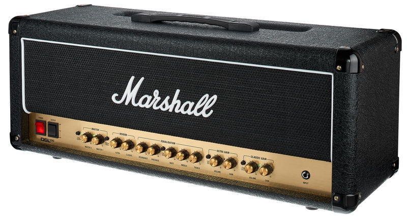 La tête d'ampli pour guitare électrique Marshall DSL100HR | Test, Avis & Comparatif