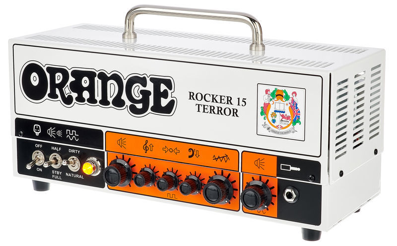 La tête d'ampli pour guitare électrique Orange Rocker 15 Terror | Test, Avis & Comparatif
