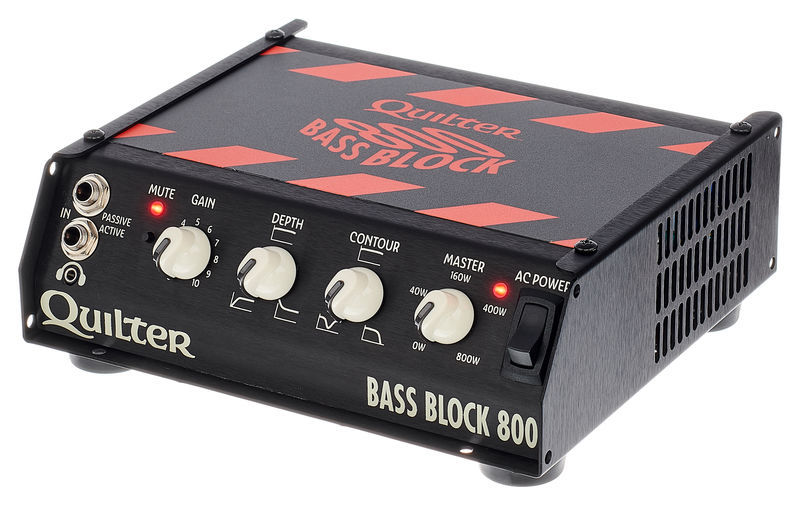 Tête d'ampli basse Quilter Bass Block 800 | Test, Avis & Comparatif