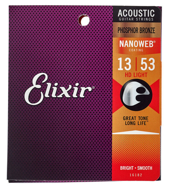 Cordes guitare Elixir 16182 Phosphor Bronze HD Light | Test, Avis & Comparatif