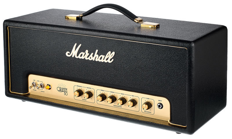 La tête d'ampli pour guitare électrique Marshall Origin 50H Head | Test, Avis & Comparatif