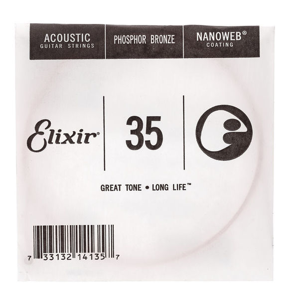 Cordes guitare Elixir .035 Western Guitar Ph. | Test, Avis & Comparatif