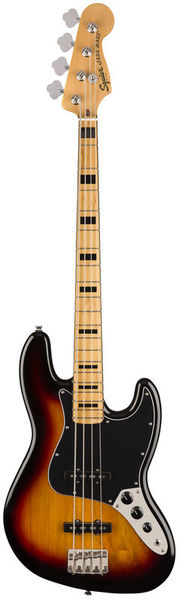 La basse électrique Fender SQ CV 70s Jazz Bass MN 3TS | Test et Avis | E.G.L