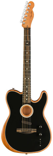 Guitare acoustique Fender Acoustasonic Tele BK | Test, Avis & Comparatif