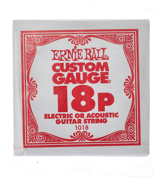 Cordes guitare Ernie Ball 018p Single String Slinky Set | Test, Avis & Comparatif